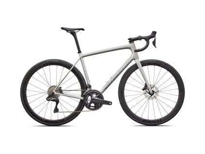 Specialized Aethos 2 Expert - Shimano Ultegra Di2 GLOSS DOLOMITE METALLIC / BLUE PEARL OVER SHADOW SILVER (Veľkosť 49)