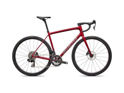 Specialized Aethos 2 Pro - SRAM Force AXS GLOSS RED SKY / CHROME (Veľkosť 49)