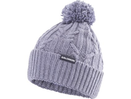 Čiapka Salomon IVY BEANIE-BLUE GRANITE BLUE GRANITE (Veľkosť OSFW)