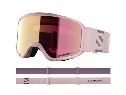 Unisex okuliare Salomon AKSIUM 2.0 S HEAV.PINK/Ruby Heavenly Pink (Veľkosť NS)