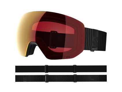 Unisex okuliare Salomon RADIUM PRO S SIGMAPHOTO BK/PR Black (Veľkosť NS)