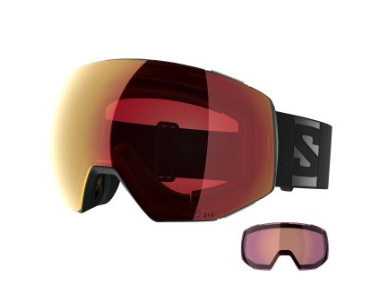 Unisex okuliare Salomon RADIUM PRIME SIGMAPHOTO BK/PR Black (Veľkosť NS)