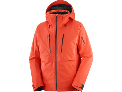 Oblečenie Salomon BRILLIANT 2.0 JACKET M-CHERRY TOMATO CHERRY TOMATO (Veľkosť M)
