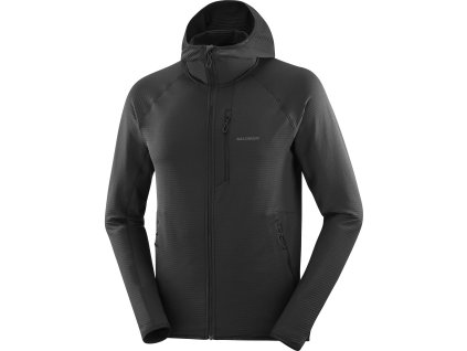 Oblečenie Salomon SNTIAL LIGHTWARM HD M-DEEP BLACK DEEP BLACK (Veľkosť M)