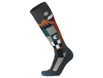 Ponožky Atomic ATOMIC COMFORT SKI SOCK - DARK GREEN DARK GREEN (Veľkosť 3538)