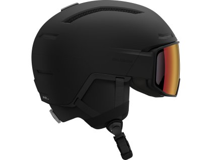 Unisex prilba Salomon DRIVER PRO SIGPHOTO MIPS Bk Black (Veľkosť M 5659)