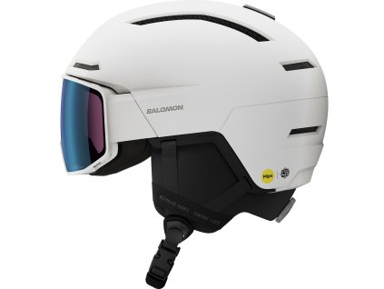 Unisex prilba Salomon DRIVER PRO SIGPHOTO MIPS Wh White (Veľkosť S 5356)