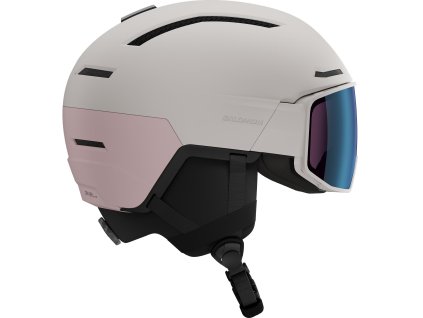 Unisex prilba Salomon DRIVER PRO SIGPHOTO MIPS GV Grey Violet (Veľkosť S 5356)