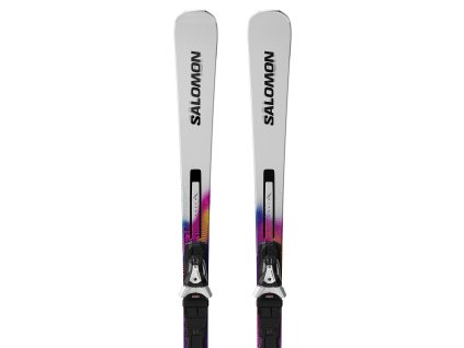 Zjazdové lyže Salomon E ADDIKT PRO 66 + MI12 GW White (Dĺžka 163)