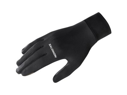 Rukavice Salomon CROSS WARM GLOVE U-DEEP BLACK DEEP BLACK (Veľkosť XS)