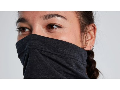 64820 070 APP DRIRELEASE MERINO NECK GAITER BLK OSFA HERO