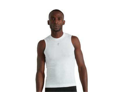 Specialized Men's Seamless Light Sleeveless Base Layer White (Veľkosť S/M)