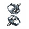 shimano pd eh 500 spd pedals flat dual usage dark grey 1 96011