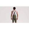 64525 04 APP PRIME BIB SHORT MEN OAKGRN BACK