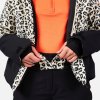 Rossignol Dámska lyžiarska bunda ROCHRUN ALLOVER JKT-NATURE WILD LEOPARD PRINT