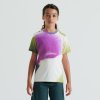 Specialized Youth Short Sleeve Trail Jersey Birch White/Multi Spindrift (Veľkosť S)