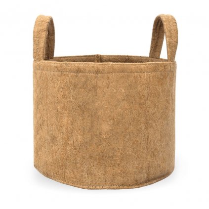 U Gro Jute Round květináč s úchyty 30x24 cm - 16 l