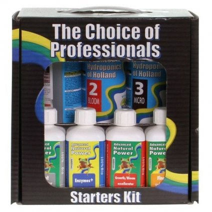 Advanced Hydroponics Starters Kit 2.5 l, sada hnojiv