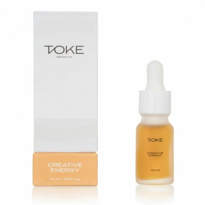 Toke CBD kapky Creative Energy, 10 ml