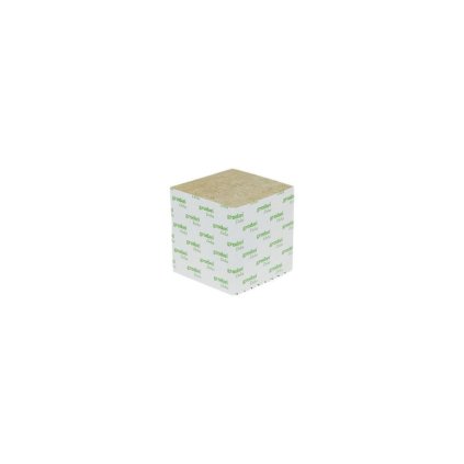 Grodan 100x100x65 mm, pěstební kostka bez díry 1 ks