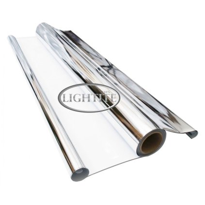 Mylar folie stříbrná odrazová, role 1.25x10 m, 120 mikronů