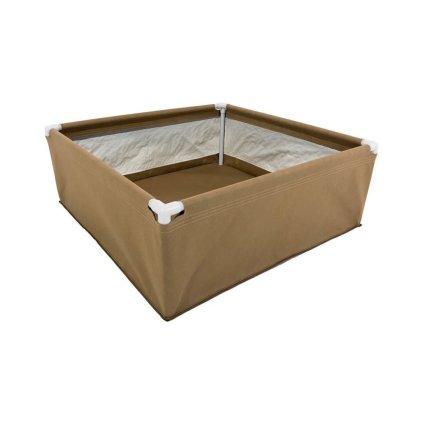 CALI BEDS S - zvýšený textilní záhon 90x90x45 cm