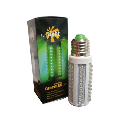 Pure Factory zelená LED žárovka 3.5W