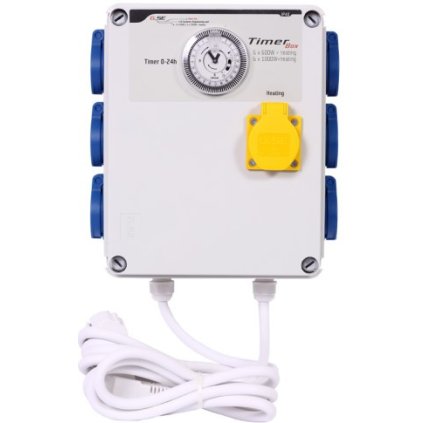 GSE Timer Box II 6x600W + topení 2000W, 230V