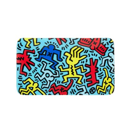 Keith Haring Tray Multi Blue miska skleněná