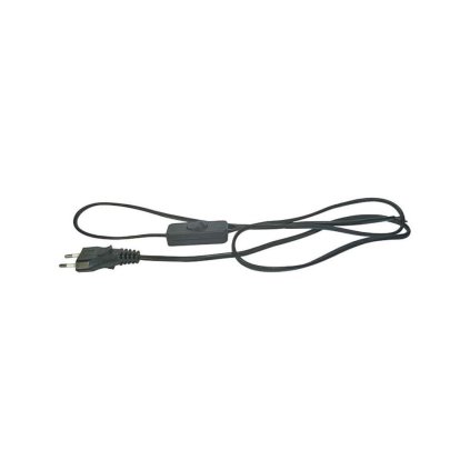 Flexo kabel 2 x 0.75 mm s vypínačem, délka 3 m