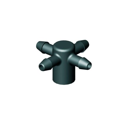 Rozvaděč na 4 kapiláry 5 mm horizontální