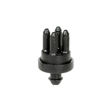 Rozvaděč na 4 kapiláry 5 mm s hrotem a trny vzhůru