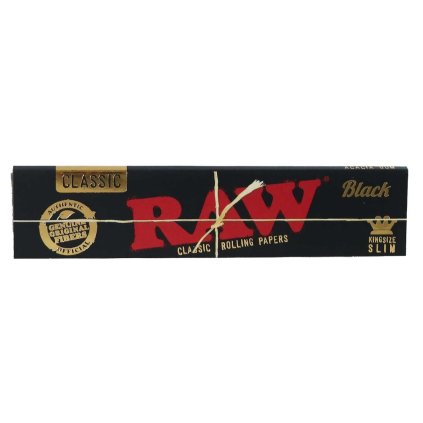 RAW papírky Black King Size Slim, 1 ks