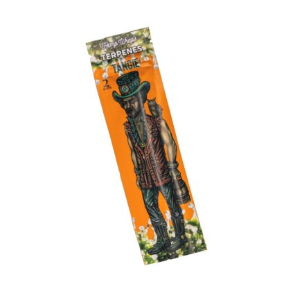 Lion Rolling Circus Hemp Wrap Terpenes Tangie, BOX 25 balení