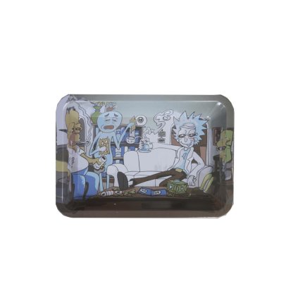 Miska kovová Rick&Morty Homer 180x124x13 mm