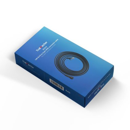 Trolmaster RJ12 na 4-pin IP65 connecter cable, 365 cm (ECS-9)