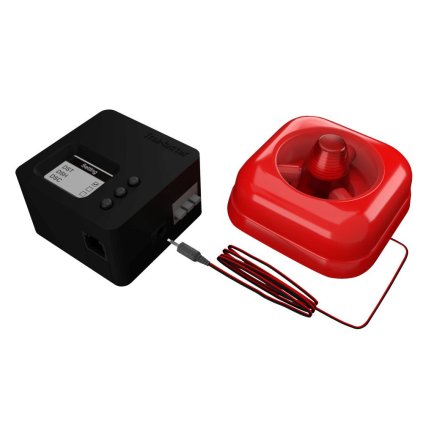 Trolmaster CO2 Alarm Station & Cable set (AS-1) - s adaptérem (CZ/EU koncovka)