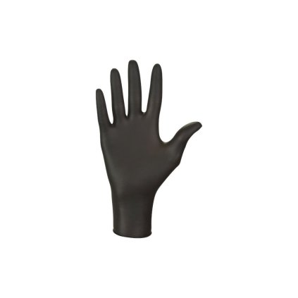 Mercator rukavice Nitrylex Classic BLACK XL, 100 ks