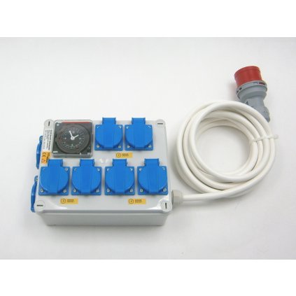 Malapa rozvodnice 6+2 (400V) ovládané hodinami KL03