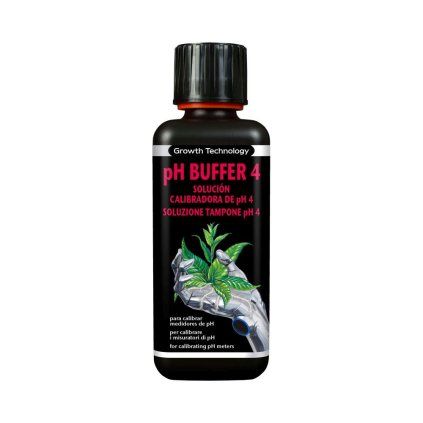 Growth Technology pH 4 Buffer 1 l, kalibrační roztok