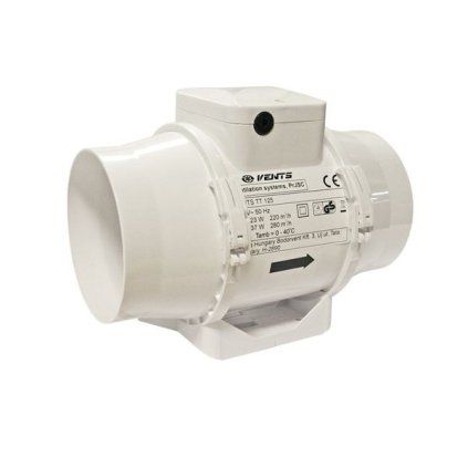 TTS 125mm/320m2, silnější motor