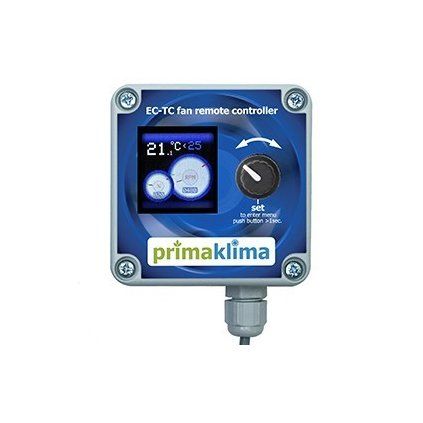 Prima Klima Digitální regulátor teploty, max/min rychlosti