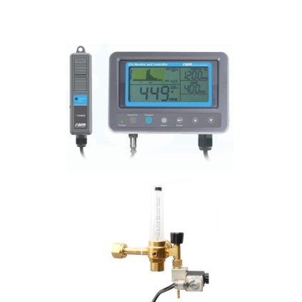RAM CO2 Controller & Release kit s ventilem