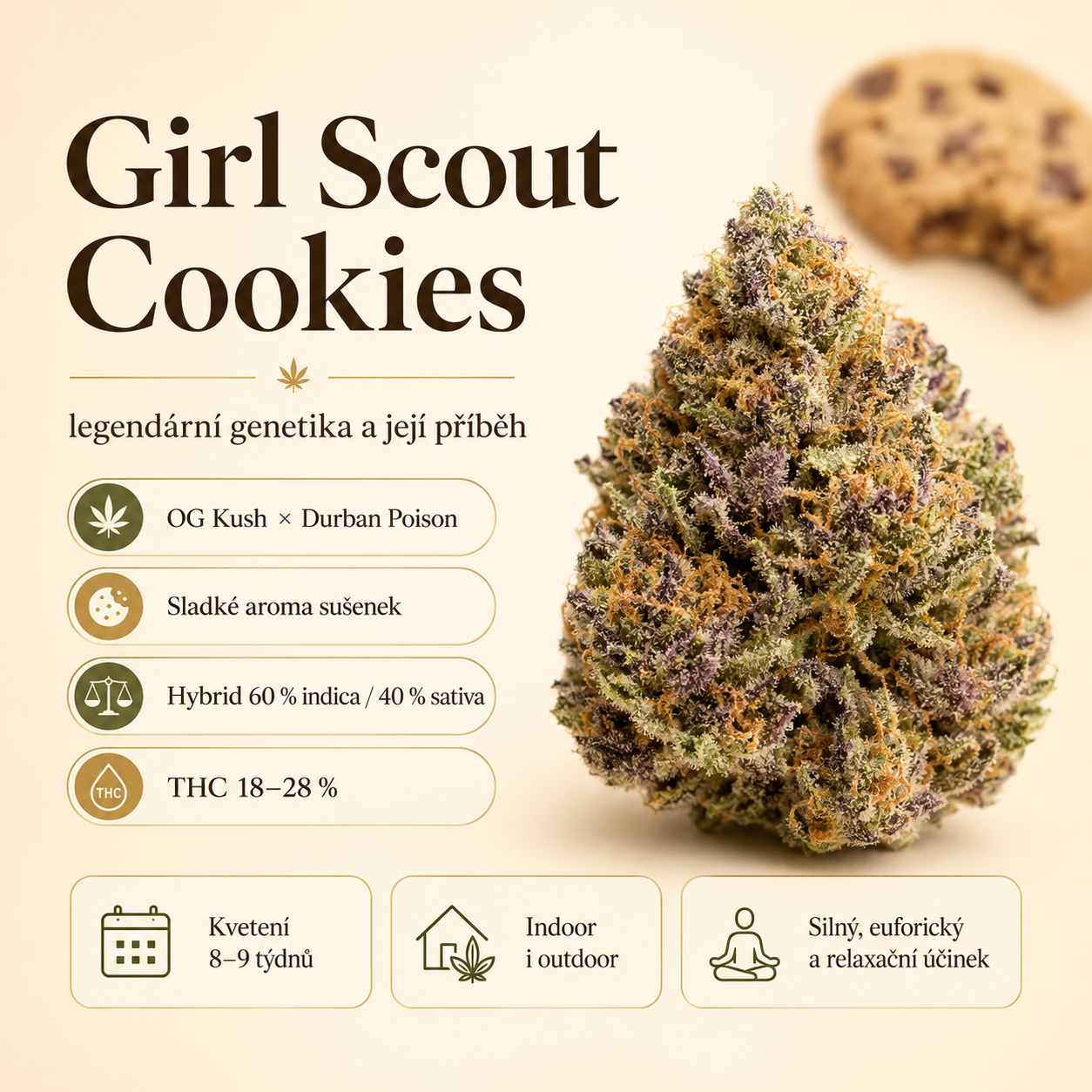 Girl Scout Cookies – legendární genetika a její příběh