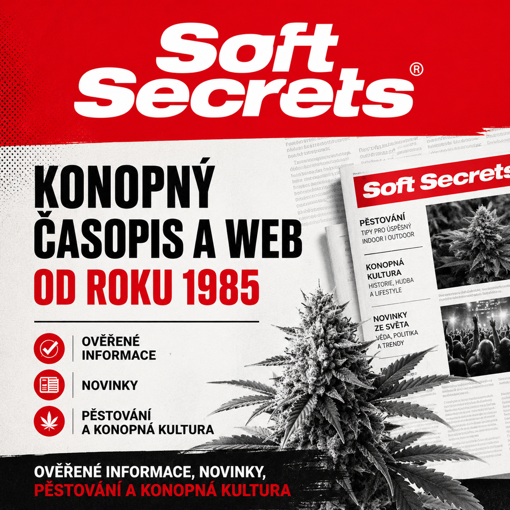 Soft Secrets: časopis, který konopné komunitě pomáhá už od roku 1985
