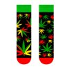 Ponožky Frogies Mr. Green Ganja Weed barevné
