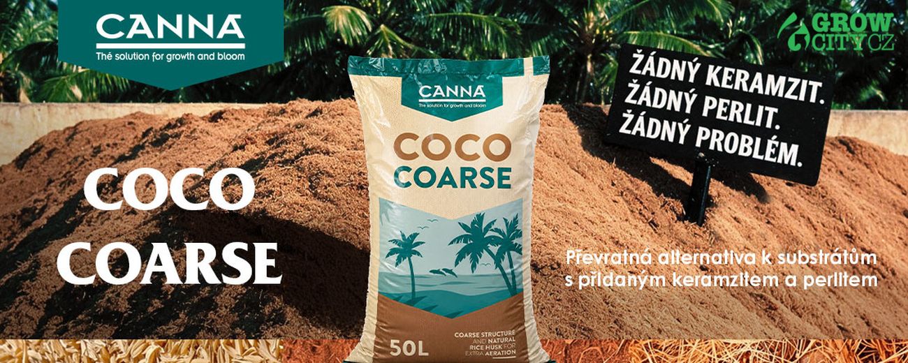 CANNA Coco Coarse substrát kokosový