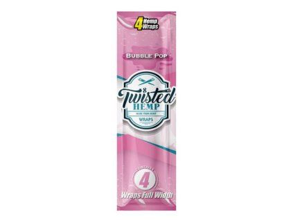 43346 twisted hemp wraps bubble pop 4 ks v baleni
