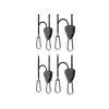 40977 ac infinity heavy duty adjustable rope clip hanger two pairs