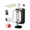 homer sunpro sunboard 100w kit climabox white 60x60x160cm